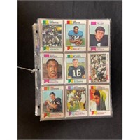 (126) 1973 Topps Football Cards With Stars/hof