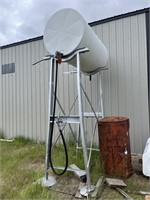300 gallon Fuel Tank with Filters and Stand