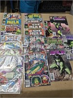 Hulk Comics / She-Hulk Comics 19 issue lot