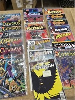 Batman, Robin, Catwoman Comics 21 issue lot