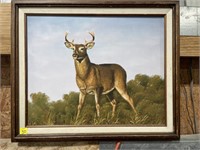 Deer Painting, (Canvas)