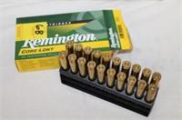 20 rds. 25-06 cal. Remington Core-Lokt PSP