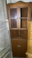 Nice wooden corner cabinet