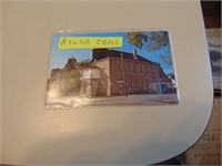 Postcard Ailsa Graig Town Hall