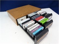 Cassette  Storage with Contents