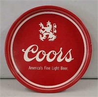 Coors Beer Tin Serving Tray Original