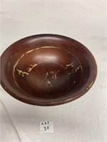 12" wooden bowl