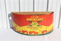 CO-OP Qwiklift Hydralic oil -curved-SST-12"x27"