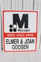 Mycogen seed Elmer& Joan Goosen-SST 36"x30"