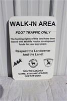 Walk in Area Foot Traffic Only SD Game