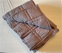 Queen size weighted blanket