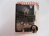 1996-97 UD3 The Winning Edge Michael Jordan #W1