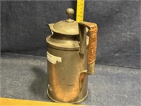 German 1800"s Coffee pot Pewter