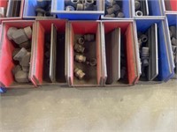 4 BINS OF MISC FITTINGS