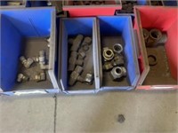 4 BINS OF MISC FITTINGS