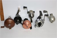 Lot of 6 Fishing Reels