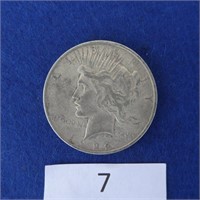 1922 Silver dollar