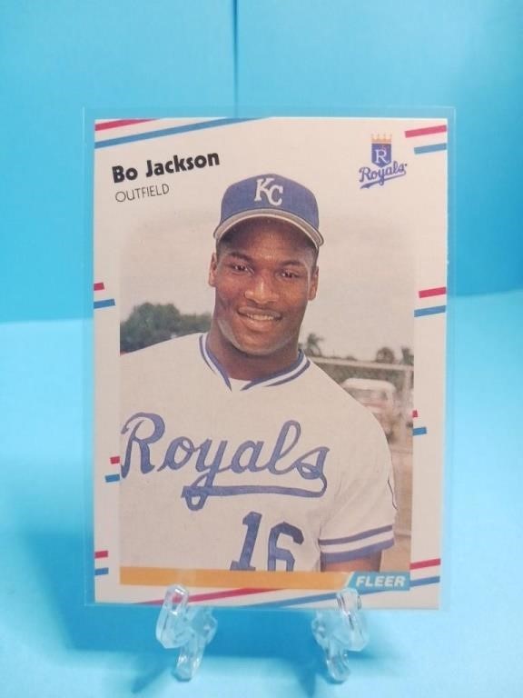 OF)  Sportscard Bo Jackson Fleer 1988