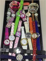 Assorted watches. Rebels UNLV, Hello Kitty, Timex