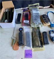 W - AMMUNITION MAGS, KEY CHAINS & MORE (G176)