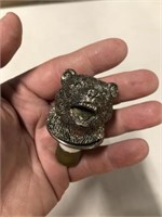 Towle Silverplate bear stopper