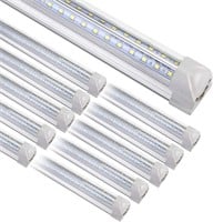 10 Pack 8FT LED Shop Light Fixtures