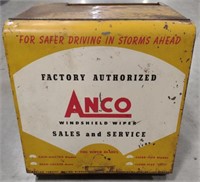 (AF) Vintage Anco windshield wiper metal dealer