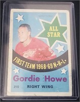 1969 O-Pee-Chee #215 Gordie Howe Hockey Card