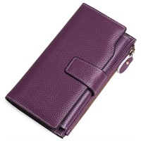 R2422  Sendefn Women Leather Wallet RFID