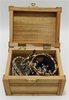 Treasure Chest Full of Vintage Jewelry