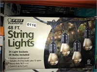 FEIT ELECTRIC $89 RETAIL STRING LIGHTS