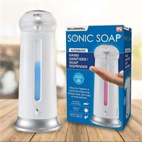 10 Tall  Sonic Soap Hand Sanitizer Dispenser  Auto
