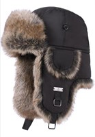 New  Winter Trapper Hat,Warm Faux Fur Aviator