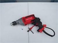 Craftsman Electric Drill w/ Chuck Key - Tested