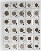 Coin Assortment Of United States Coins In 2x2's