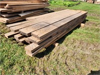 Poplar 6/4 Rough Sawn Lumber