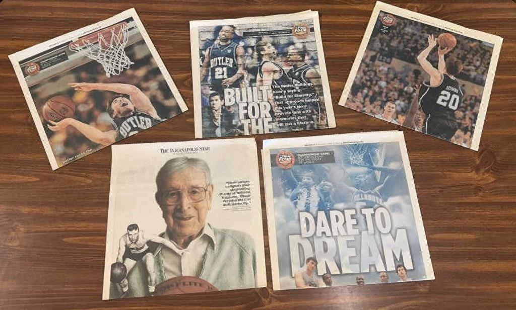 NEWSPAPERS-INDIANA BASKETBALL RELATED