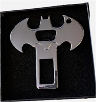 CHROME BATMAN Metal BOTTLE OPENER Keychain