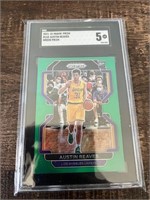 2021-22 Prizm Green Rookie Austin Reaves PSA 5