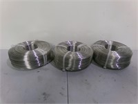 3 Spools of wire