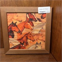 Horses Art Panel