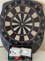 Electronic dartboard.  Darts.