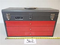 Homak 903 Metal Tool Box (No Ship)