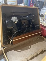 Vintage singer sewing machine