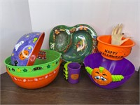Halloween Candy Serving Bowl Lot