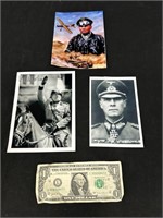 WWII Mussolini & Rommel Reproduced Photos