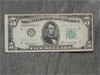 1950 STAR $5 Federal Reserve Note