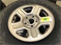 NO SHIPPING: set of 4 tires with rims: Ironman
