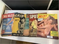 Vintage 1940s Men’s Magazines.
