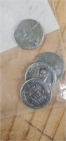 4 steel pennies
